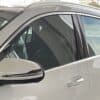 Mercedes GLA Class with protective film on chrome trim.